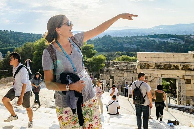 Acropolis Monuments guided tour with German Speaking Guide - Stop-by-stop: what you’ll get out of the Parthenon area