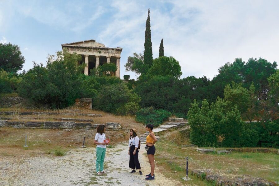 Acropolis, Plaka & Ancient Agora Guided Tour - Skip-the-ticket line: helpful, but don’t plan around zero waits