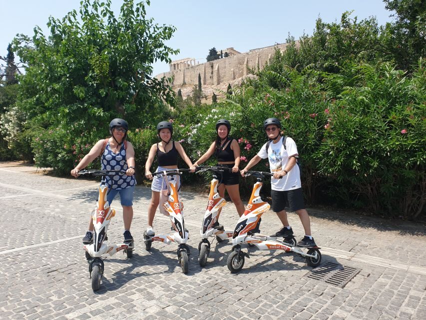 Acropolis Walking Tour & Athens Highlights by Electric Trike - Meeting at Scooterise and how the Trikke part works