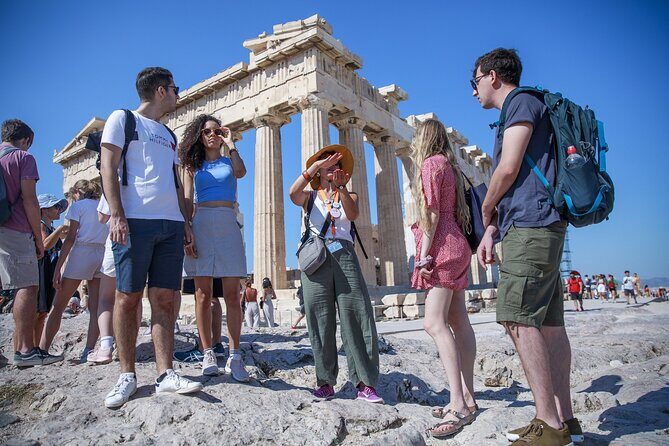 Acropolis Walking Tour, Including Syntagma Square & City Center - Getting to the Acropolis summit: timed entry and how to handle security