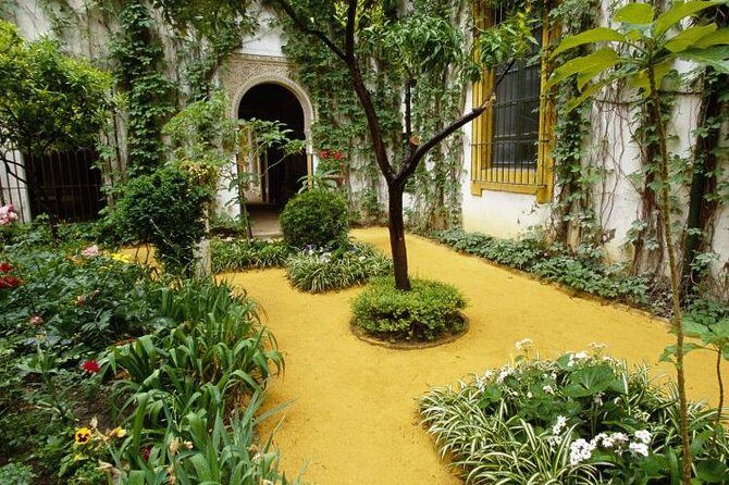 Alcázar and Jewish Quarter Guided Walking Tour in Seville - From palace to Santa Cruz: Plaza del Triunfo, water passages, and the Giralda view