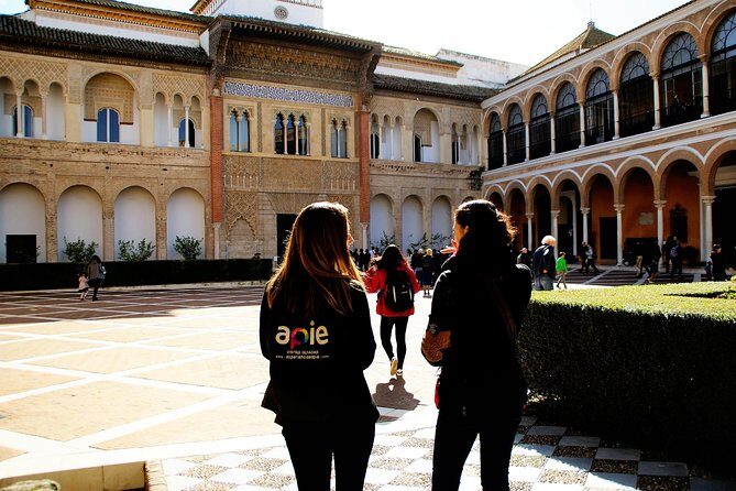 Alcazar & Cathedral of Seville Exclusive Group, max. 9 travelers - Giralda tower: 34 ramps and a city-wide 360 view