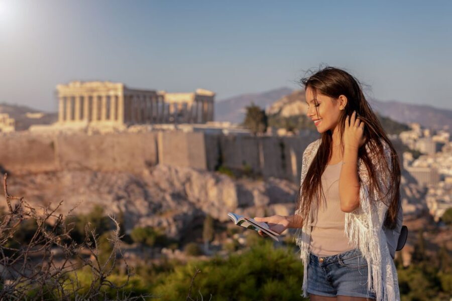 Amazing Athens: Capturing Memories amidst the Acropolis View - The shoot: how the photographer gets you looking good fast