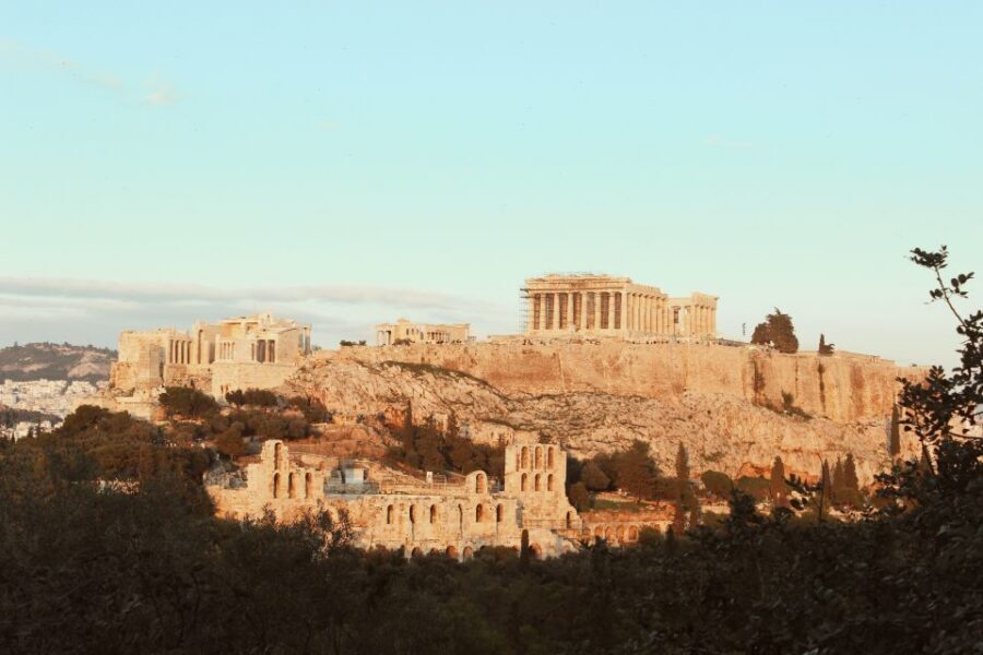 Amazing Athens: Capturing Memories amidst the Acropolis View - Where you start: The Plate with Apostle Paul’s Sermon (Theorias 21)