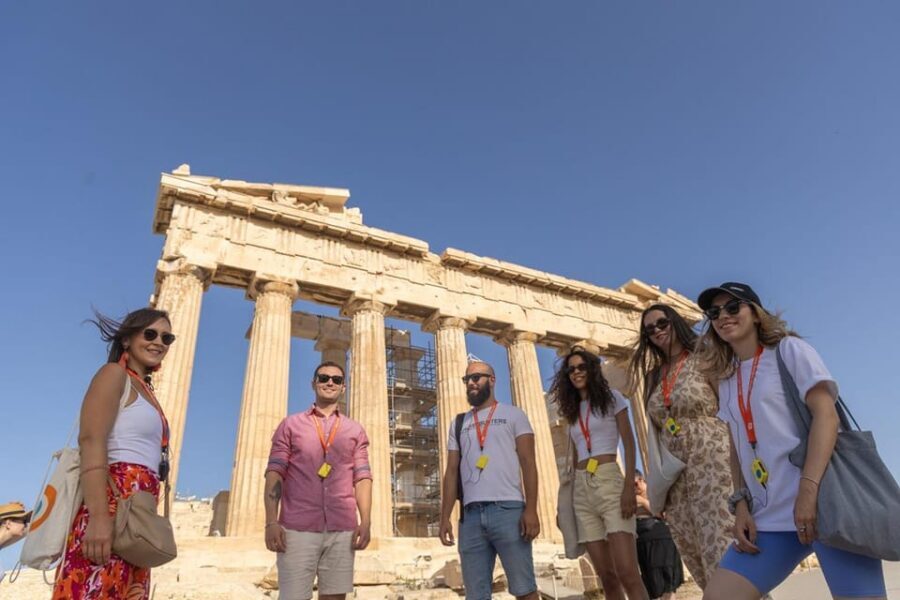 Athens: Acropolis and Acropolis Museum Premium Guided Tour - Meeting at Dionysiou Areopagitou: your smooth first 20 minutes