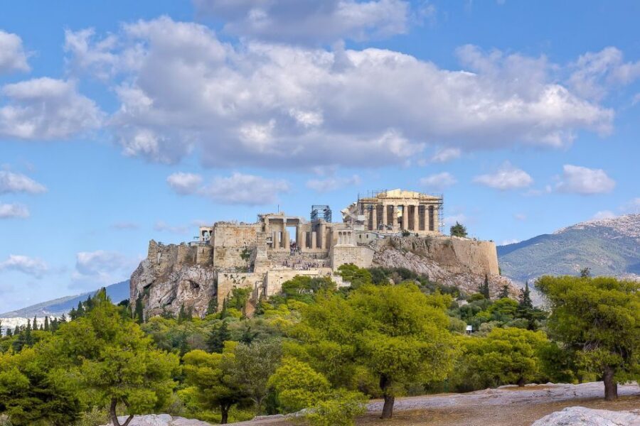 Athens: Acropolis and Mythology Highlights Small Group Tour - Meeting Under Hadrian’s Gate: The Easiest Start Point