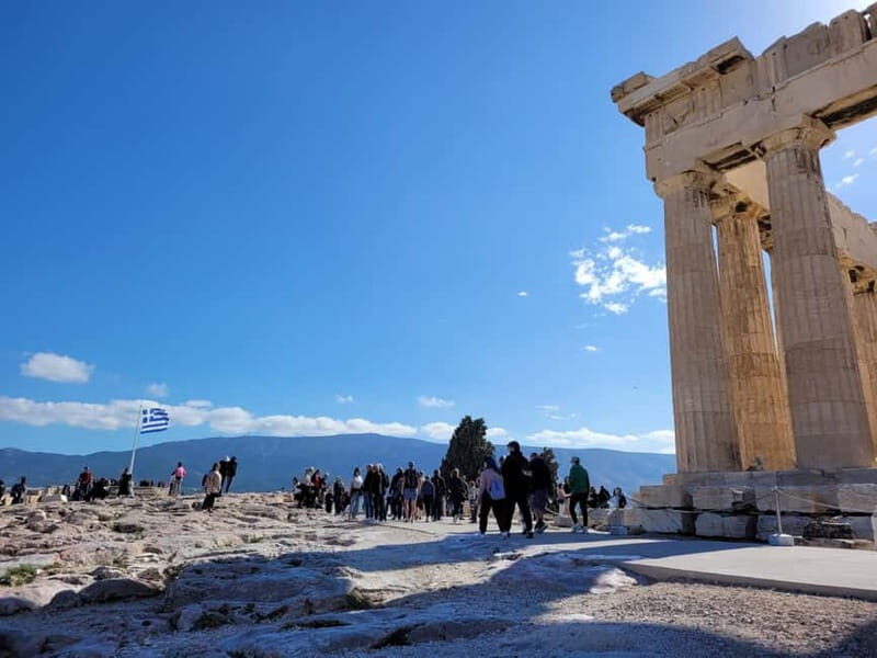 Athens: Acropolis and Parthenon Guided Walking Tour - Meeting Point, Timing, and the Crowd Reality at the Acropolis