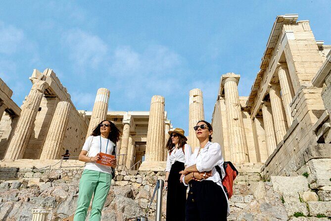 Athens Acropolis and Parthenon Walking Tour - Meeting at the base: tickets, earsets, and what to expect right away