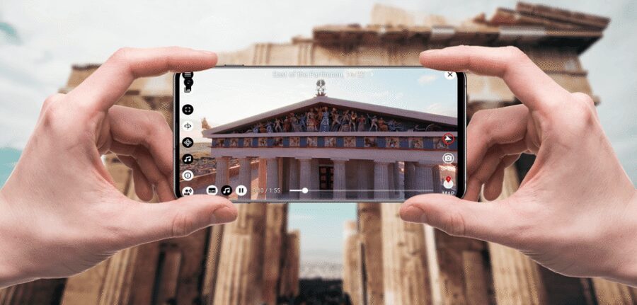 Athens: Acropolis Entry Ticket & VR Audio Guided Tour - Your route: how the story moves from Dionysus to Athena