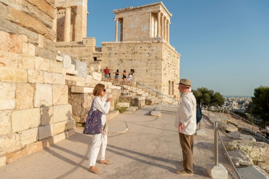 Athens: Acropolis FULLY PRIVATE Tour with Licensed Guide - Propylaea and the Athena sightline story you’ll remember