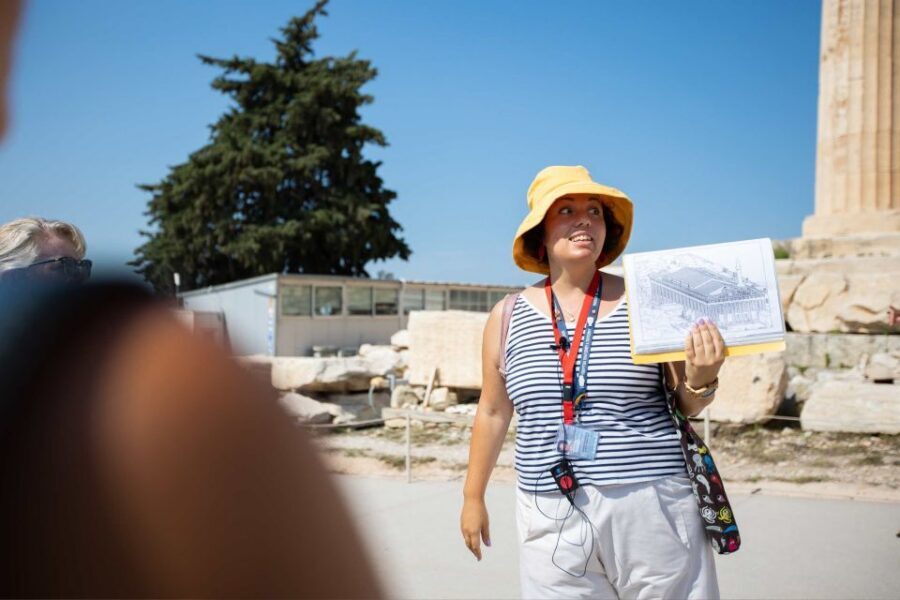 Athens: Acropolis Guided Walking Tour & Plaka Audio Tour - Parthenon time: the architecture you can actually understand