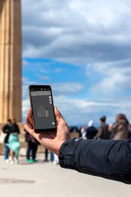 Athens: Acropolis Self-Guided Audiovisual Tour w/ 3D Models - The audio narration pace: 17 monuments in about an hour