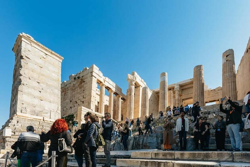 Athens: Acropolis Sunset Tour with Optional Fast-Track Entry - South Slope highlights: Theater of Dionysus and Temple of Asclepius