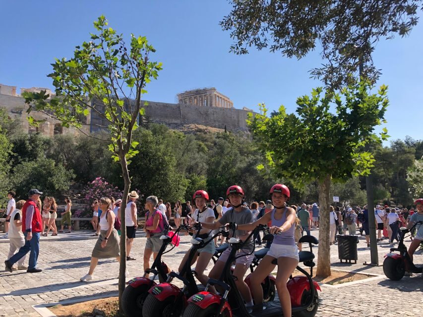 Athens: Award-Winning Acropolis Guided e-Scooter Tour - Secret Vantage Points and the National Observatory Stop