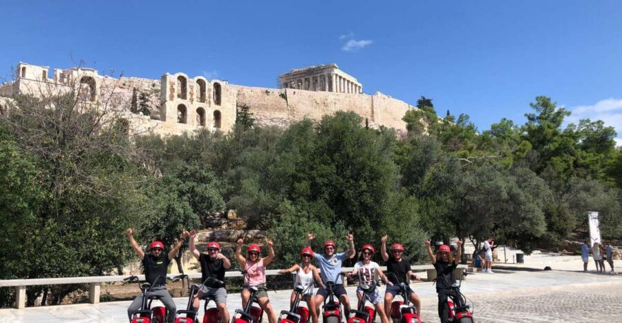 Athens: Award-Winning Acropolis Guided e-Scooter Tour - Meeting Wheelz Behind the Acropolis Museum: Gear, Training, and First Impressions