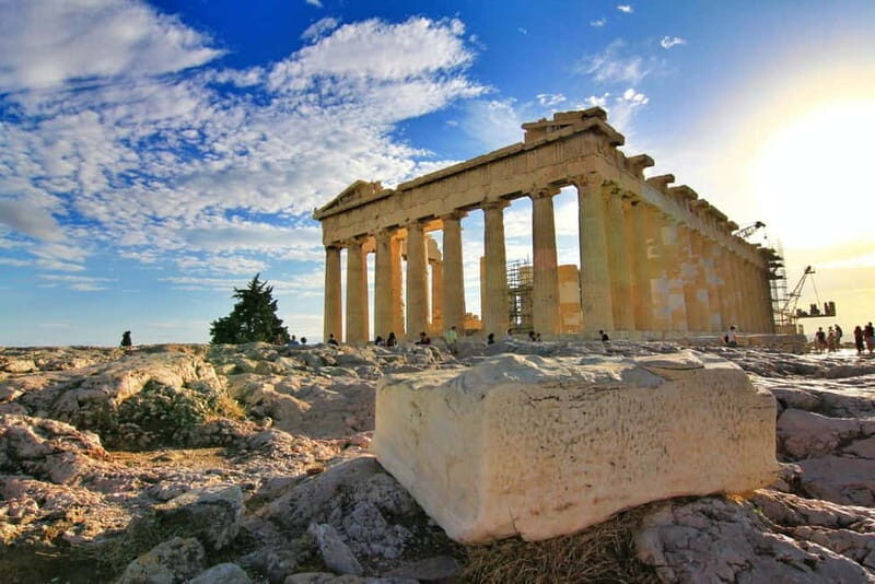Athens Sightseeing & Acropolis With Entry Tickets Included - Panathinaic Stadium and the modern Athens you see from the bus