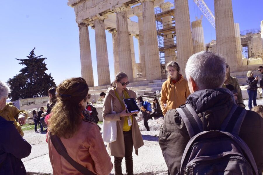 Athens: The Acropolis Guided Walking Tour in Dutch - Parthenon Area Focus: What to Notice Beyond the Photos