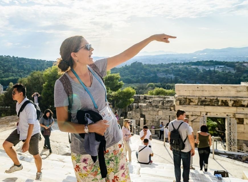 Athens: The Acropolis Walking Group Tour with a French Guide - The sculpture story: theaters, healing temples, and why they mattered