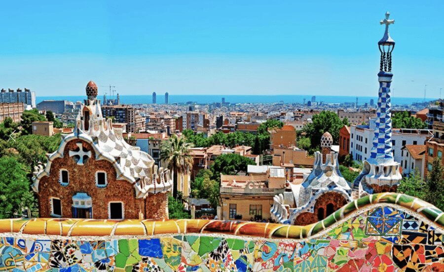 Barcelona Private Tour: Sagrada Familia,Park Güell & Pedrera - Park Güell on Tibidabo: gardens, city-under-your-feet views, and UNESCO-level design