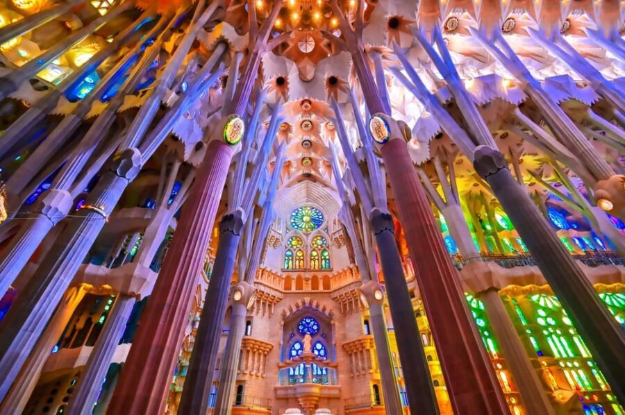 Barcelona: Sagrada Familia Guided Tour with Skip the Line - Walking the Sagrada Familia: Facades, Stained Glass, and Gaudí’s Vision
