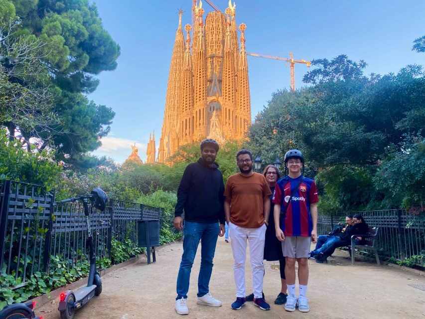 Barcelona: Sagrada Familia Private E-Scooter Tour - Port Vell and W Barcelona: the waterfront break that changes the mood