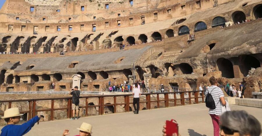 Colosseum, Ancient Rome and Evening Combo Tour - Getting Oriented at Colosseo Metro: Meeting Point, ID, and Dress Rules