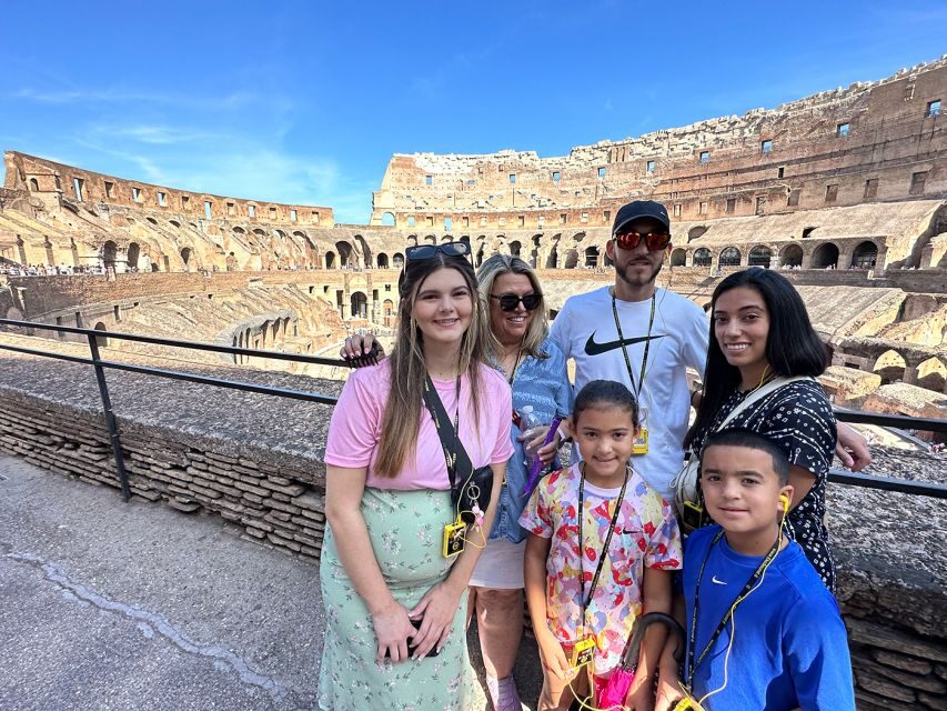 Colosseum and Ancient Rome Family Tour for Kids - Inside the Colosseum: gladiators, crowds, and kid-friendly storytelling