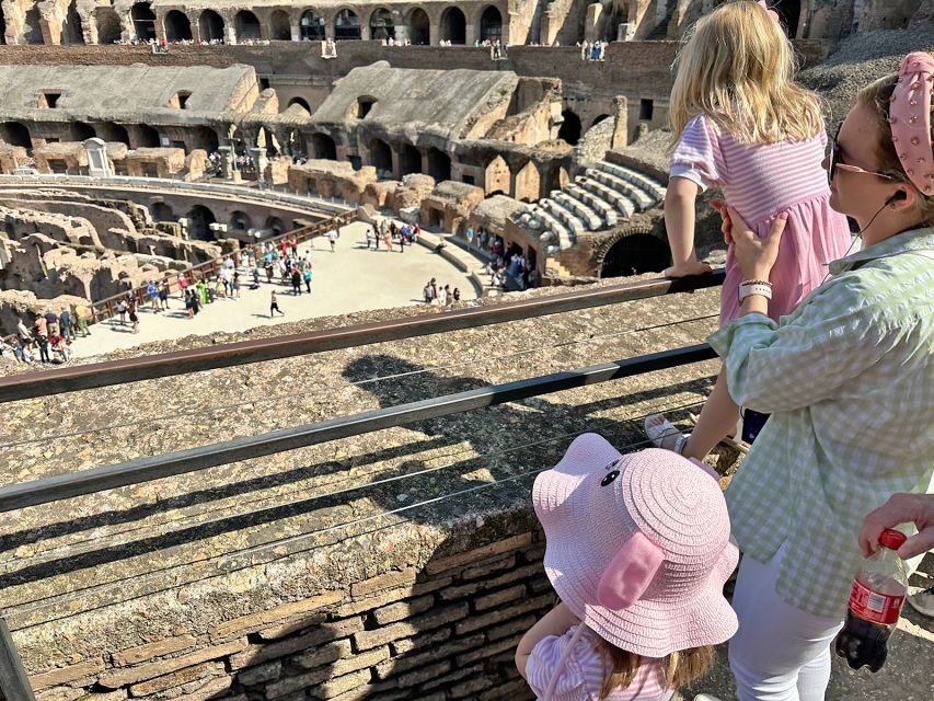 Colosseum and Ancient Rome Family Tour for Kids - Roman Forum walk: roads Roman citizens walked