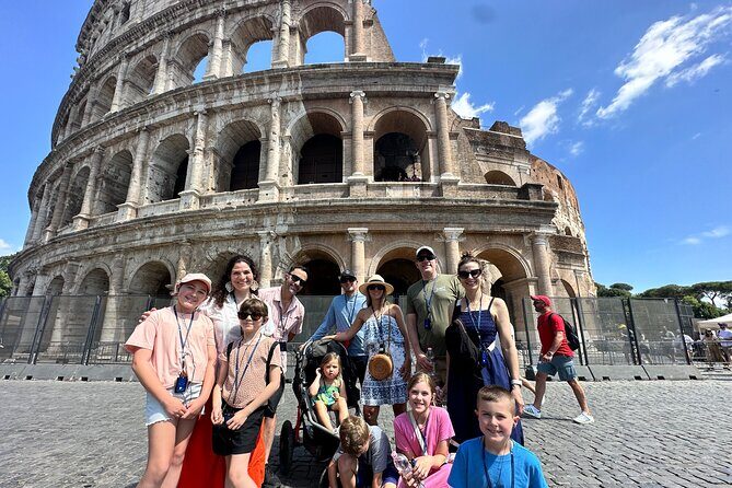 Colosseum and Roman Forum Tour for Kids and Families - Arch of Titus: the gladiator freedom story kids can grasp