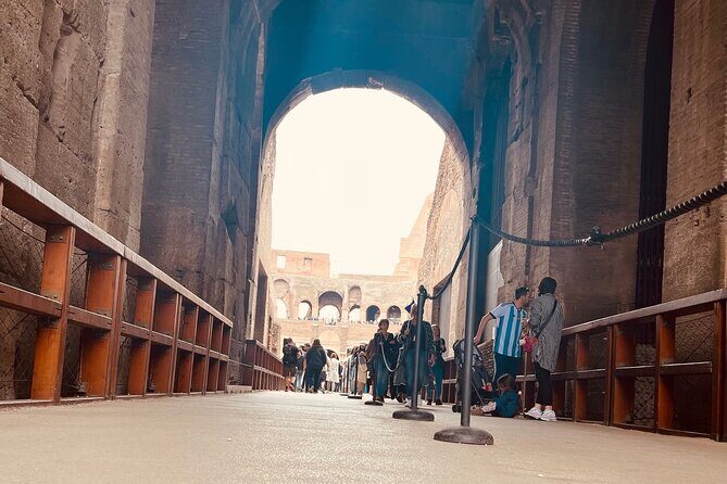 Colosseum Arena Floor & Ancient Rome Semi Private Tour Max 6 PPL - Entering the Colosseum Arena Floor Through Gladiators’ Gate