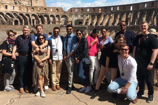 Colosseum Arena Floor Guided Tour- Up To 6 People - Entering the Colosseum: Gladiator’s Gate and Security Reality