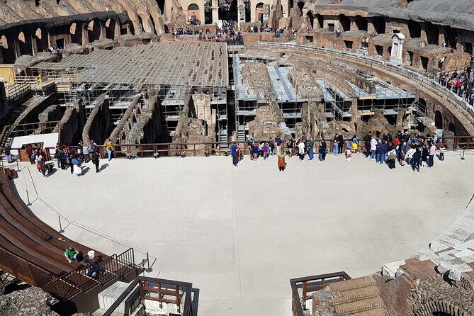 Colosseum Arena Floor Roman Forum and Palatine Hill Live Guide - FAQ