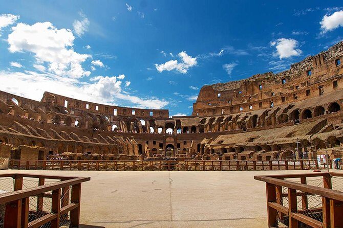 Colosseum Arena Floor with Roman Forum and Palatine Hill Tour - Meeting point, group size, and ticket rules you must follow