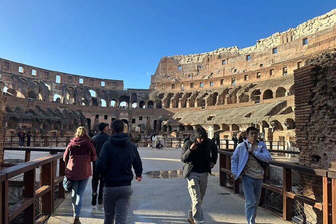 Colosseum Arena with Digital Audio & Forum, Palatine, Super Sites - What You Actually Get: Arena Floor Plus Forum and Palatine Access