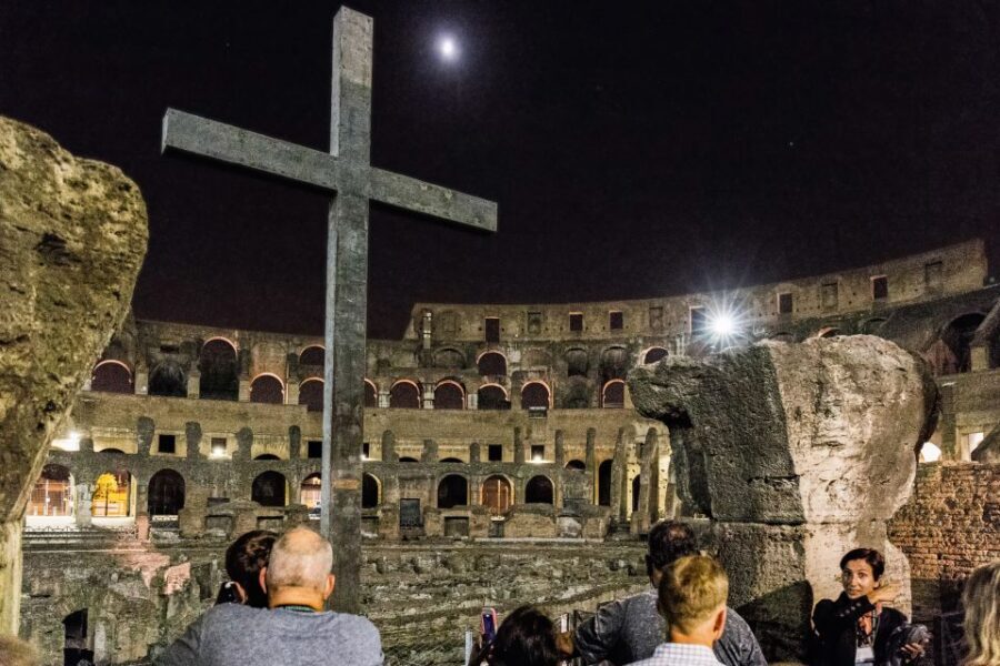 Colosseum by Evening Guided Tour with Optional Arena Access - Timing and what to do after the tour