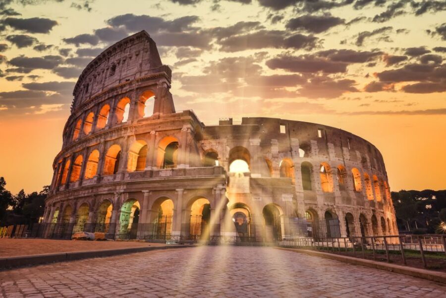Colosseum by Evening Guided Tour with Optional Arena Access - Via dei Fori Imperiali: the long view that makes the Colosseum click