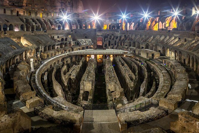 Colosseum by Evening Guided Tour with Optional Arena Floor Access - Key Moments You Should Expect