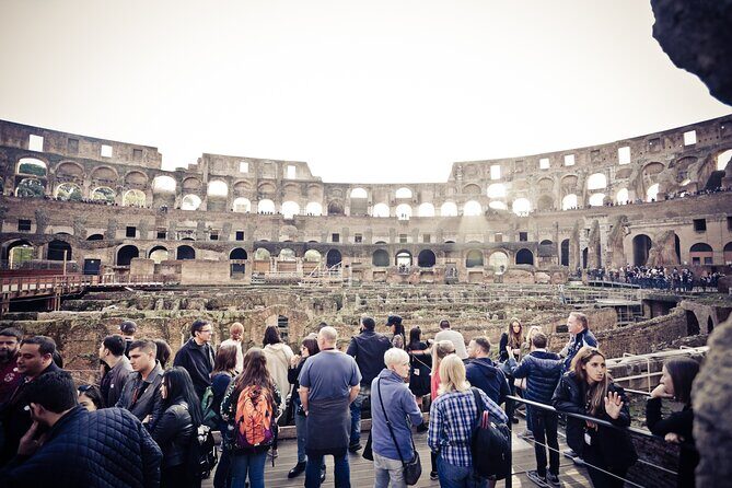 Colosseum Escorted Entrance Combo Pass with Open Bus - Colle Oppio Park meeting point: the part where timing really counts