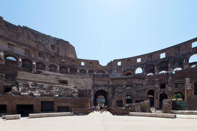 Colosseum Express Group Tour with Optional Arena Access - Arena floor access in a tight 75-minute window