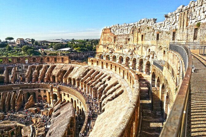 Colosseum Express Guided Tour and Ancient Rome Admission Included - Entering Smoothly: Meeting Point, Security, and Bags