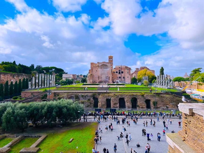 Colosseum, Forum and Ancient Rome Semi-Private Guided Tour - Skip-the-line entry: what it really buys you here