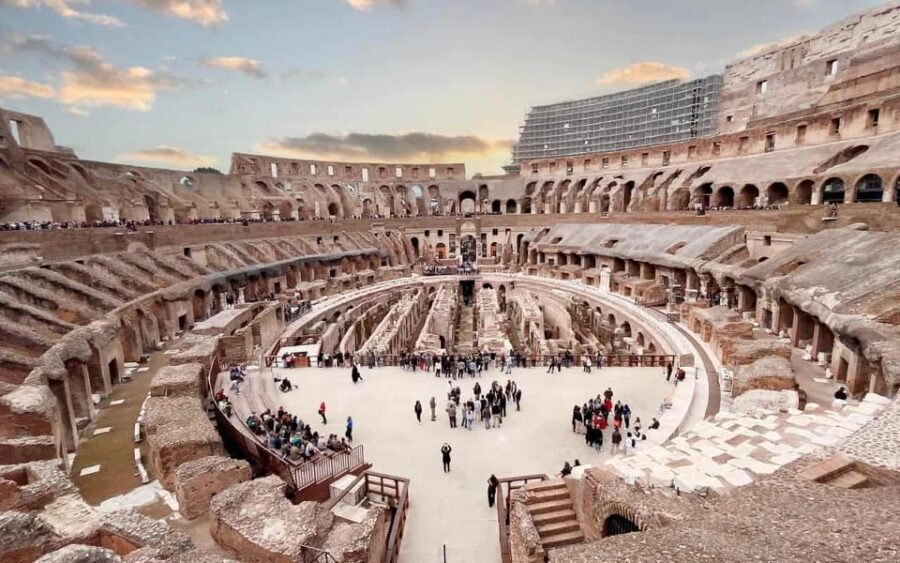 Colosseum Gladiators Gate & Arena Express Guided Tour - Priority Tickets and a 1-Hour Pace Inside the Colosseum