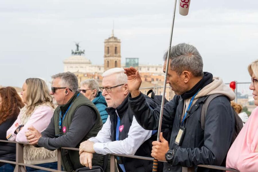 Colosseum Guided Tour: Hotel Transport included - Palatine Hill viewpoints and the origin story behind the stones