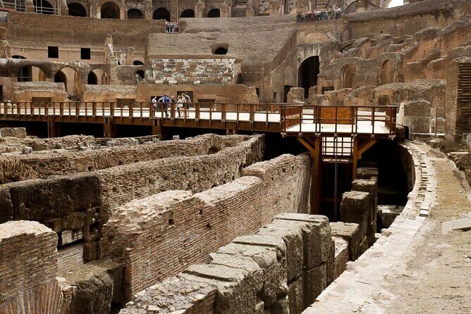 Colosseum Guided Tour with Access Roman Forum and Palatine Hill - Gladiator Route: Colosseum Arena Floor and Libitinaria Gate
