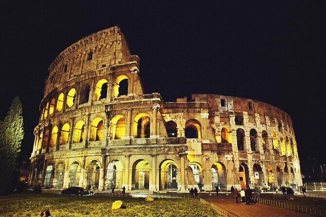 Colosseum Night Tour with Underground and Arena access - Stepping onto the Arena Floor and the Gate of Death
