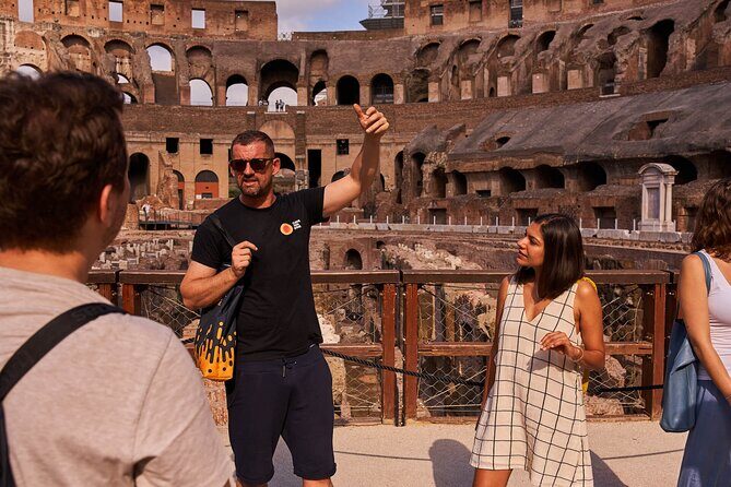 Colosseum, Palatine Hill and Roman Forum Group Tour - Inside the Colosseum: levels, stories, and what to expect