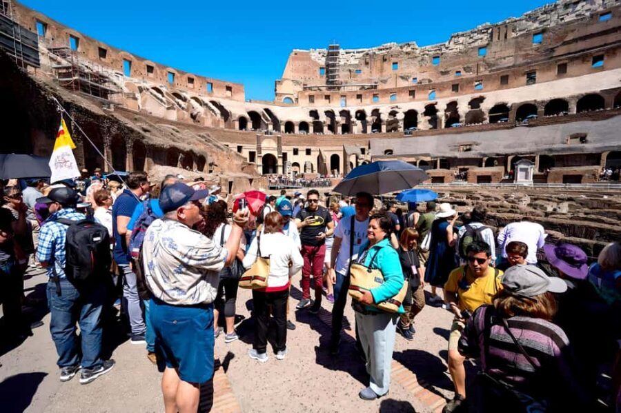 Colosseum Priority Access Tour with Palatine & Forum Entry - Palatine Hill: Emperor’s Palace Views And Imperial Ruins