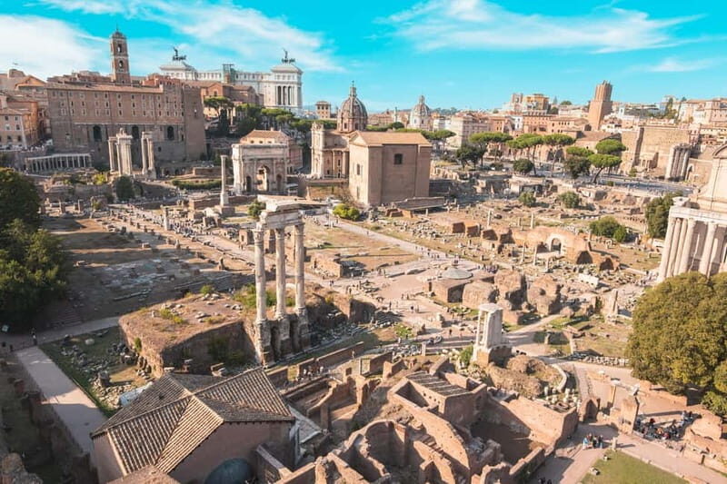 Colosseum, Roman Forum & Palatine Hill Entry and Audioguide - Roman Forum at Your Own Pace: Temples, Basilicas, Government Buildings