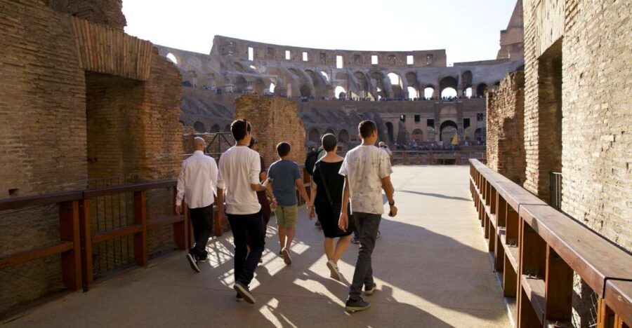 Colosseum: Semi Private Tour with VIP Arena Access - Key things to know before you go