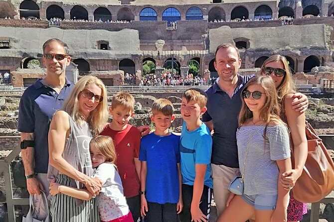 Colosseum Tour for Kids and Families with Roman Forum And More! - Roman Forum highlights: paved roads, Caesar’s altar, and Constantine’s arches